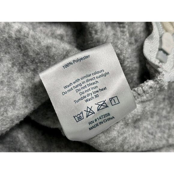 Simply Southern Knit Sweater Womens M Marled Gray 1/4 Quarter Zip Long Sleeves - Picture 5 of 7